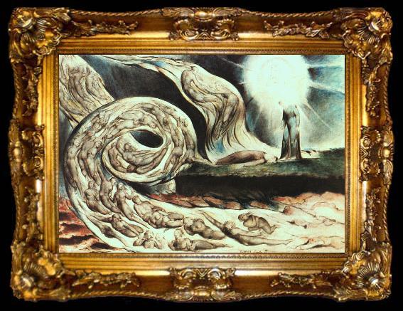 framed  Blake, William Whirlwind of Lovers, ta009-2